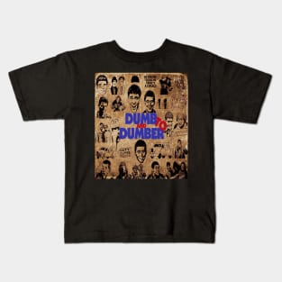 DUMB AND DUMBER ART Kids T-Shirt